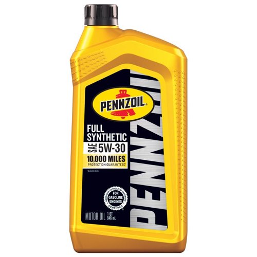 Pennzoil 5W-30 Gasoline Synthetic Motor Oil 1 qt 1 pk