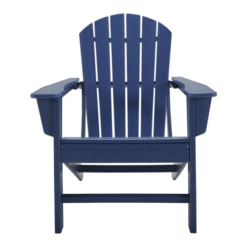Signature Design by Ashley Sundown Treasure Blue HDPE Frame Chair