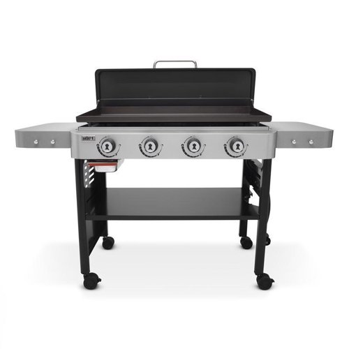 Weber 43310401 4 Burner Liquid Propane Outdoor Griddle Black