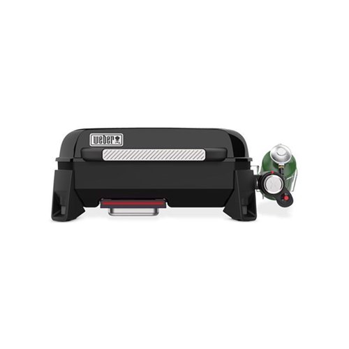 Weber Traveler  17" Portable 1 Burner Liquid Propane Outdoor Griddle Black