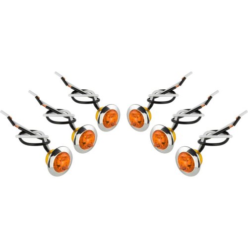 Hopkins Amber Round Clearance/Side Marker LED Light