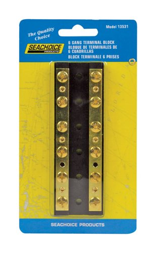 Seachoice Terminal Block Brass