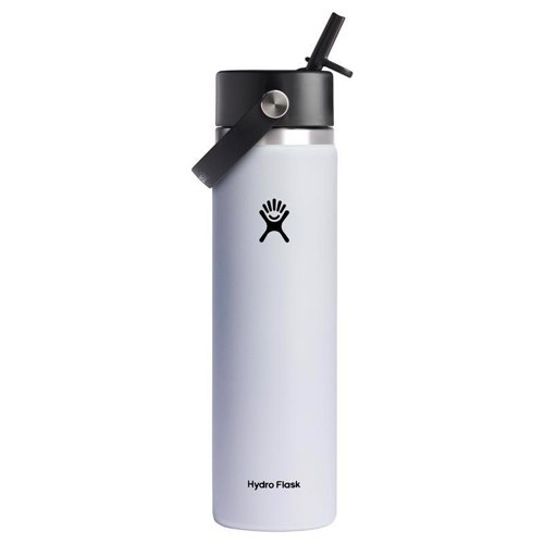 Hydroflask 24 oz White BPA Free Insulated Bottle