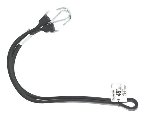 Keeper Black Tarp Strap 45 in. L 1 pk