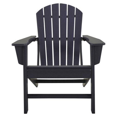 Signature Design by Ashley Sundown Treasure Black HDPE Frame Chat Chair