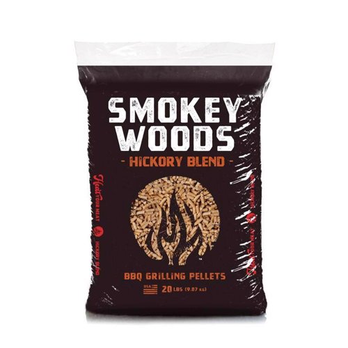 Smokey Woods Hardwood Pellets All Natural Hickory 20 lb