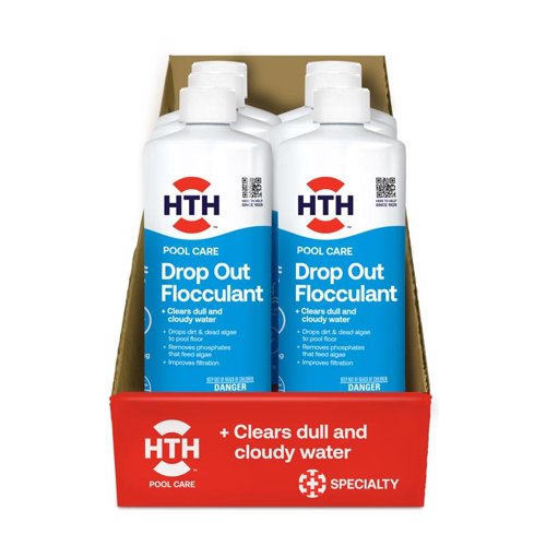 HTH Pool Care Liquid Flocculant 32 oz