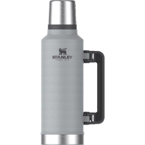 Stanley Legendary 2 qt Hammertone Silver BPA Free Insulated Bottle