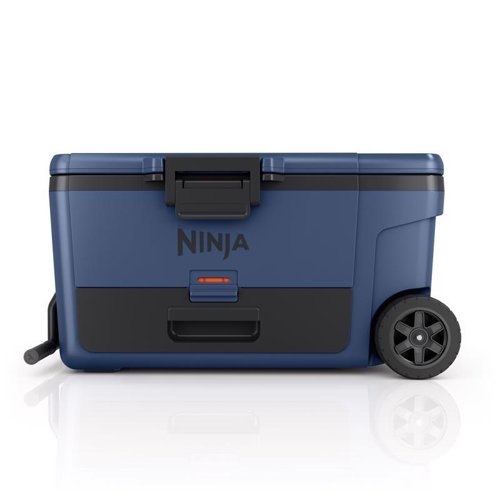 Ninja FrostVault Blue 65 qt. cap. Roller Cooler