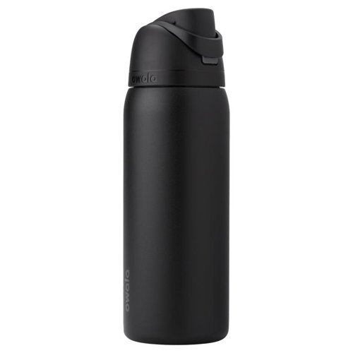 Owala FreeSip 24 fl. oz. Very Very Dark BPA Free Water Bottle with Spout Lid