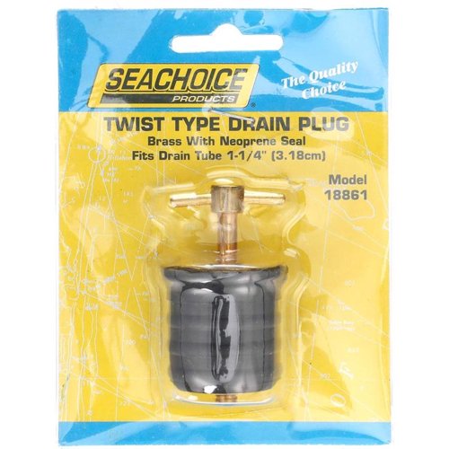 Seachoice Brass Drain Plug 1 pk