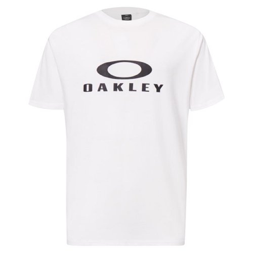 Oakley O Bark 2.0 M Short Sleeve Men's Crew Neck White Tee Shirt