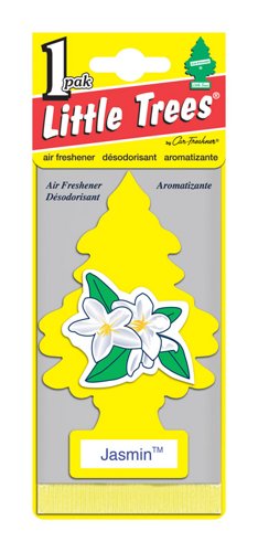 Little Trees Jasmin Scent Car Air Freshener Solid 1 pk