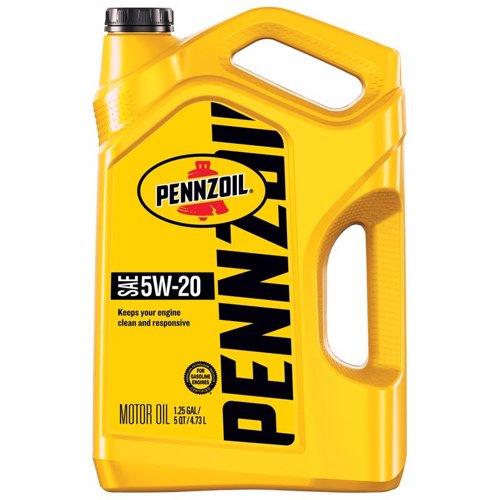 Pennzoil 5W-20 4-Cycle Conventional Motor Oil 5 qt 1 pk