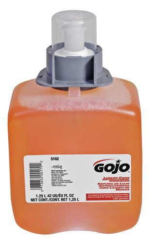 Gojo Orange Blossom Scent Antibacterial Foam Hand Soap Dispenser Refill 42 oz