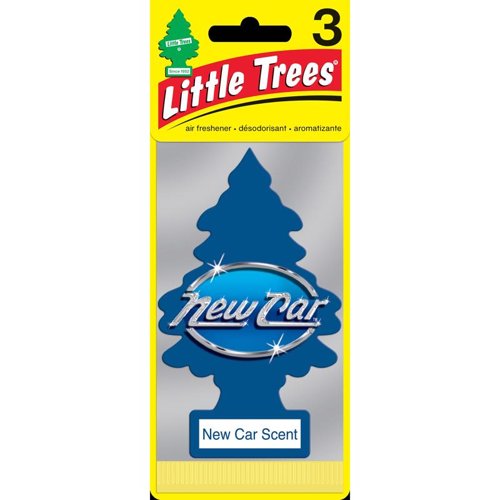 Little Trees New Car Scent Scent Car Air Freshener Solid 3 pk