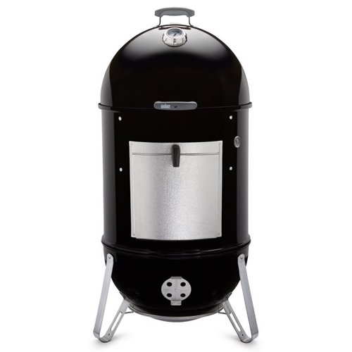 Weber Smokey Mountain Charcoal/Wood Bullet Smoker Black