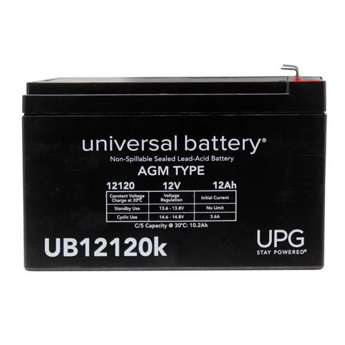 Universal Power Group U12120 12 Ah 12 V Lead Acid Battery