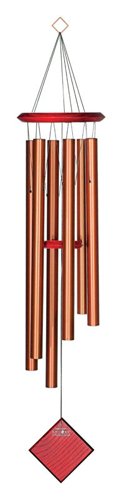 Woodstock Chimes Encore Collection Bronze Aluminum/Wood 37 in. Earth Wind Chime