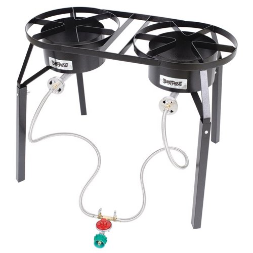 Bayou Classic 59000 BTU Welded Steel Frame Outdoor Cooker