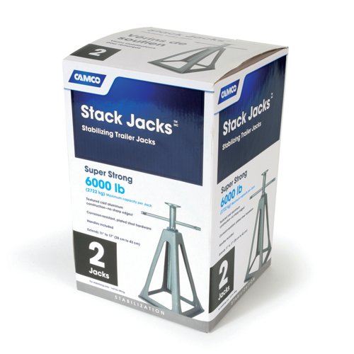 Camco 6000 lb For Stack Jacks 2 pk