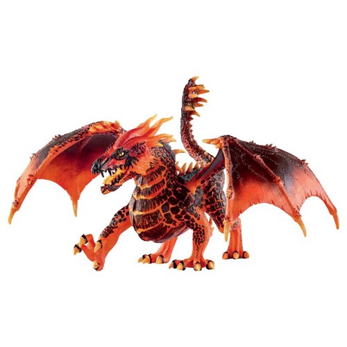 Schleich Eldrador Lava Dragon Toy Multicolored