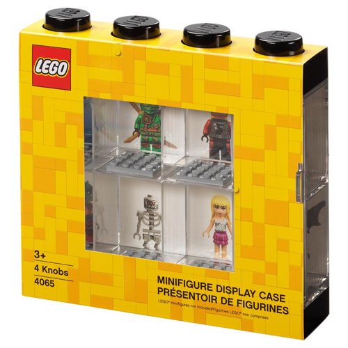 LEGO Licensed Minifigure Display Case Black 1 pc