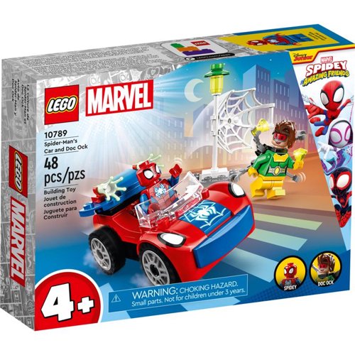 LEGO Super Heroes Marvel Spider-Man's Car and Doc Ock Building Set Multicolored 48 pc