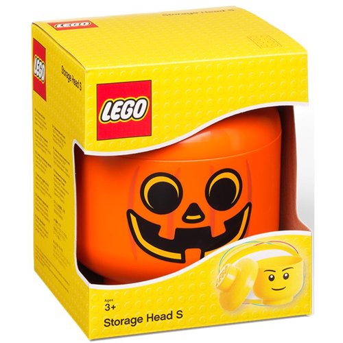 LEGO Licensed Pumpkin Small Storage Head Orange 1 pc