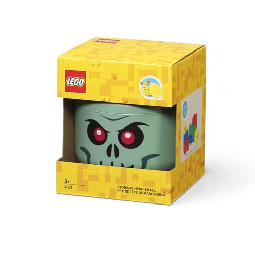 LEGO Licensed Skeleton Small Green Storage Head Green