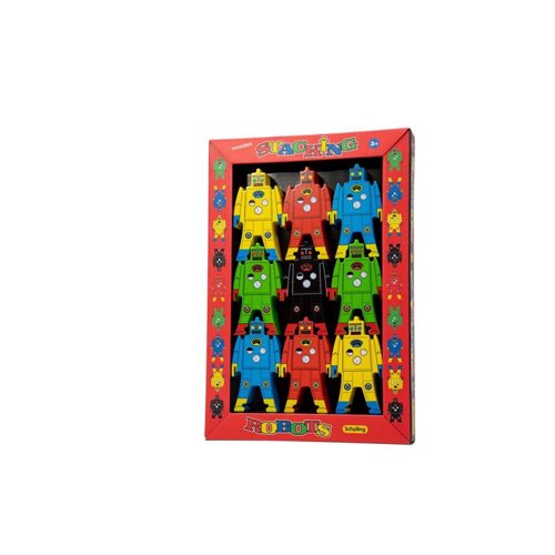 Schylling Stacking Robots Assorted 9 pc