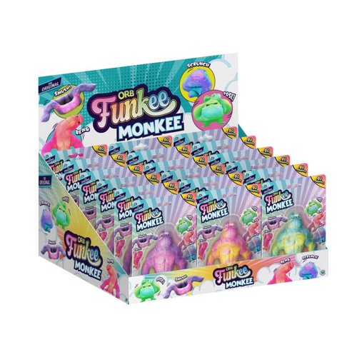 ORB Funkee Monkee Stretchee Toy Assorted
