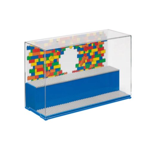 LEGO Licensed Minifigure Play & Display Case Blue