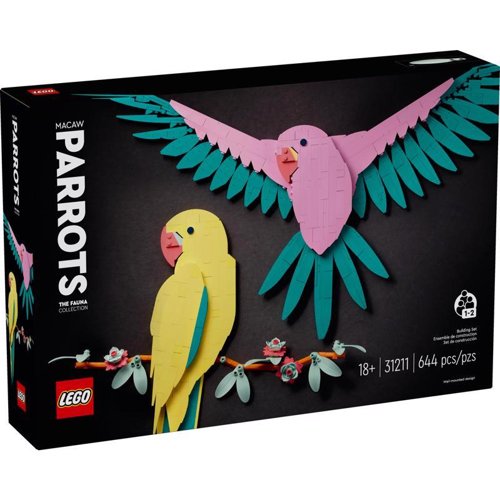 LEGO Art Parrots Building Set Multicolor 644 pc