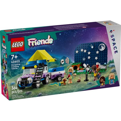 LEGO Friends Stargazing Camping Vehicle Building Set Multicolor