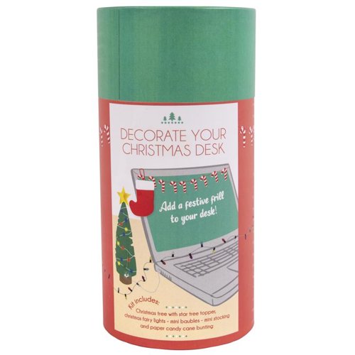 Fizz Christmas Decorate Your Desk Multicolored