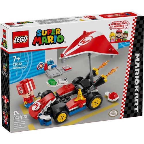 LEGO Super Mario Mario Kart Standard Kart Building Toy Multi 174 pc