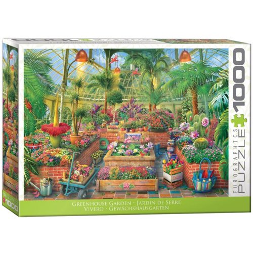 Eurographics Green House Garden Puzzle Multicolored 1000 pc