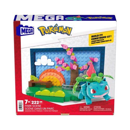 MEGA Pokemon Park Scene Diorama Build  Toy Multicolored