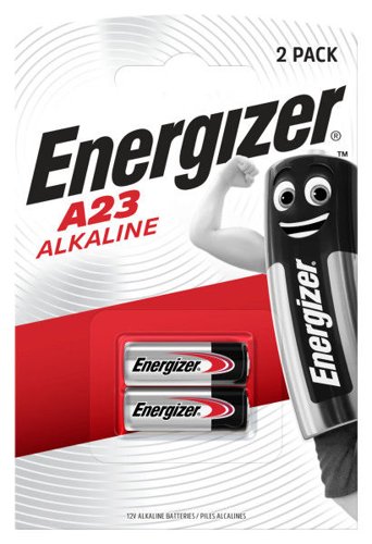 Energizer Alkaline Battery A23/E23A (Pack of 2) 629564
