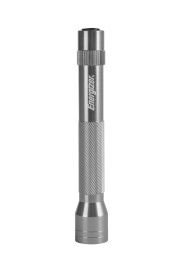 Energizer Metal Pocket Size LED Torch 25 Hour Run Time 2AA Silver 634041