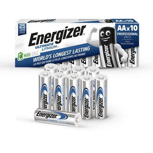 Energizer Ultimate Lithium AA Pack of 10 