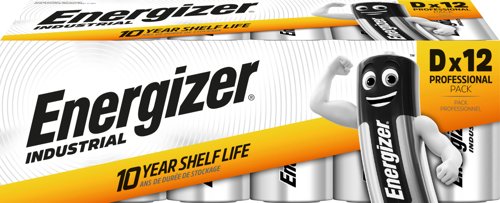 Energizer Industrial LR20 D Pk12
