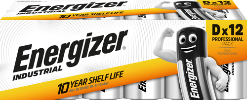 Energizer Industrial LR20 D Pk12