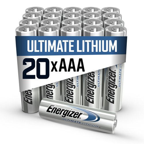 0 Energizer Ultimate Lithium AAA Pack of 20