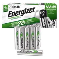 Energizer Rechargeable Power Plus AAA Battery 700mAh (Pack 10) - 416985