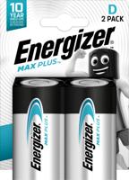 Energizer Max Plus D Alkaline Batteries (Pack 2) - E301323902