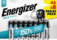 Energizer Max Plus AA Alkaline Batteries (Pack 8) - E301324602