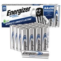 Energizer Lithium AA Battery (Pack 20) - 454727