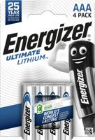Energizer Lithium AAA Battery Pack of 4